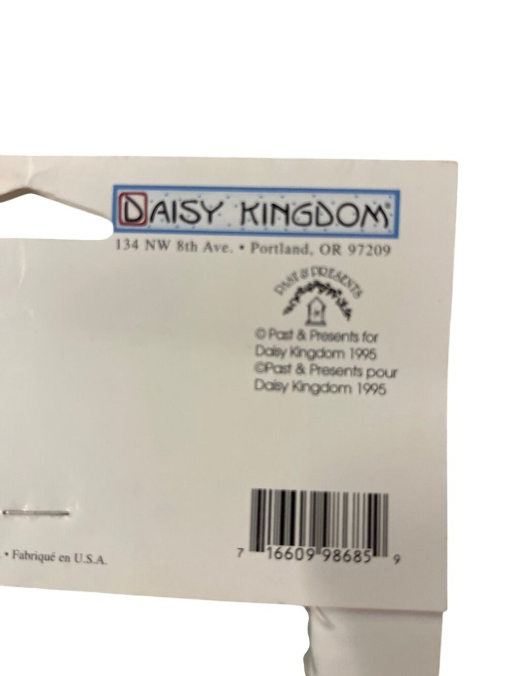 Daisy Kingdom Gingerbread Garland Fabric Trim NOS 1995 New 21227 - Picture 10 of 11